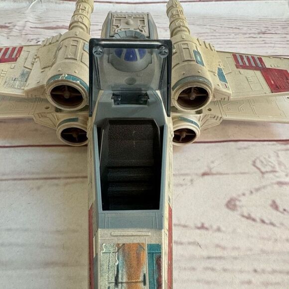 Star Wars Power of the Force X-Wing Battle Damaged Tonka 1995 Incomplete - Picture 6 of 10